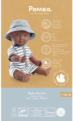 Djeco Puppen 32 cm Samra - Schwimmpuppe für Kinder-2