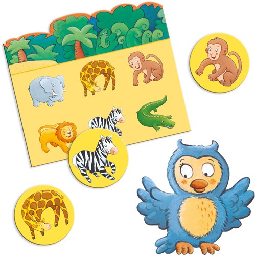 Djeco Lernspiel Tiere - Loto animaux - FSC MIX