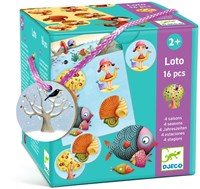 Djeco Lernspiel Loto 4 Jahreszeiten - FSC Karton - Denkspiel-3