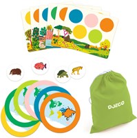 Djeco Lernspielzeug Animo Mondo - cool school Tierspiel