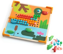 Djeco Mosaikspielzeug Mini Animo - kreatives Basteln für Kinder
