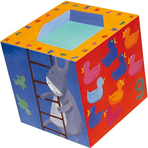 Djeco Holzbausteine Stapelblöcke Funny blocks FSC Karton-3