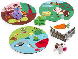 Djeco Kinderspiel Little association - pädagogisches Zuordnungsspiel Kleinkinder