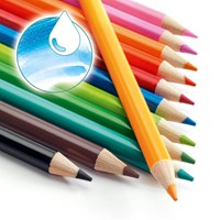Djeco Aquarellstifte 12 Stück - Farbstifte FSC Holz Set-2
