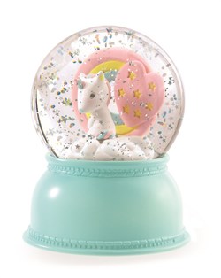 Djeco Kinderlampen und Schneekugeln