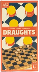 Asmodee Holz Dame klassisch - strategisches Brettspiel für Kinder