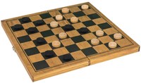 Asmodee Holz Dame klassisch - strategisches Brettspiel für Kinder-2