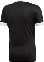 Adidas Rugbyshirt sportlich schwarz-weiß 3-Stripes - Größe 2XL-2