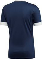 Adidas Rugbyshirt Herren 3-Stripes Navy Weiß - Größe 2XL Sportshirt-2