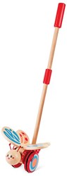 Hape Schmetterling Schiebestab Holzspielzeug für Kleinkinder
