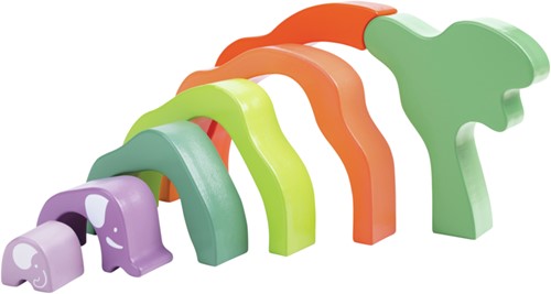 Hape Safari Elephant Stacking Blocks