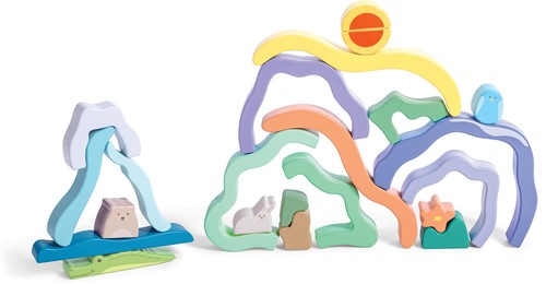 Hape Nature Stacking Blocks