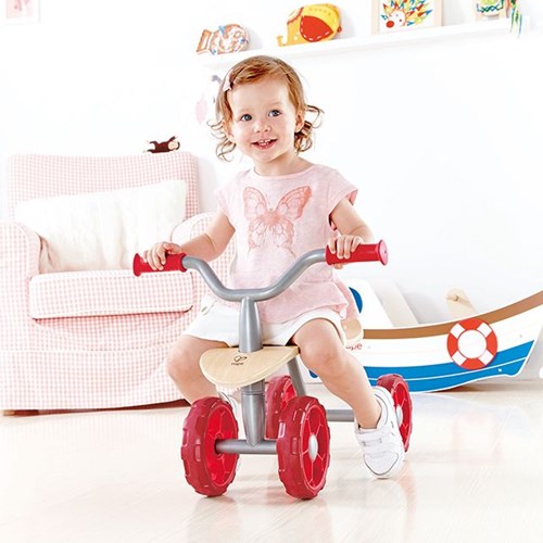 Hape Laufrad Trail Rider - Abenteuer Kinderfahrrad rot