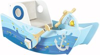Hape Schaukelboot Spielzeug interaktiv blau komfortabel