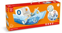 Hape Schaukelboot Spielzeug interaktiv blau komfortabel-2