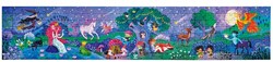 Hape Puzzle magischer Wald 1,5 Meter - Glow in the Dark