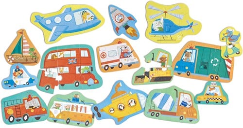 Hape Wheels & Wonders Puzzle