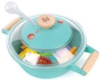 Hape Little Chef Dampfgarer-Kochset Holzspielzeug Küche-3