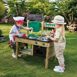 Hape Outdoor Küche Spielset für Kinder draußen kochen