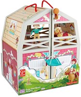 Hape Puppenhaus Pony Club Ranch Holzspielset mit Zubehör-2