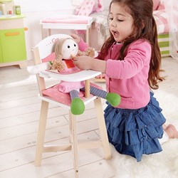Hape Holz Puppenstuhl mit Kissen - nachhaltiges Spielzeug