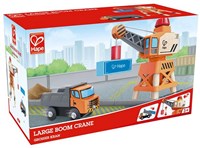 Hape Eisenbahn Kran - großer Holzkrahn Spielzeug für Kinder-3
