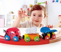 Hape Holz Zug Jungle Journey mit Tieren für Kinder-3