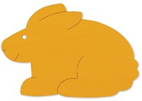 Hape Holzpuzzle Kaninchen - Lagenpuzzle 5 Teile nachhaltiges Spielzeug