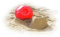 Hape Sandform Kuchen - rot - Spielzeug für Strand und Sandkasten-2