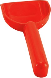 Hape Baby Schaufel - Rotes Kunststoff Spielzeug Schaufelchen
