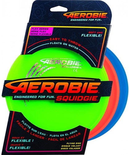 Aerobie Frisbee Squidgie Disc 20 cm - Grün - Leichtes Spielzeug-2