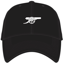 47 Arsenal Kappe - schwarz - verstellbare Baumwoll-Fan Cap Merchandise
