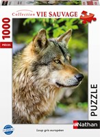 Nathan Europäischer Grauer Wolf - 1000 Teile-2