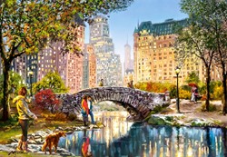 Castorland Abendspaziergang Durch den Central Park - 1000 Teile