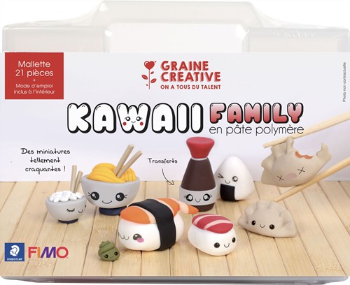 Fimo Fimo® Koffer Kawaii Sushi