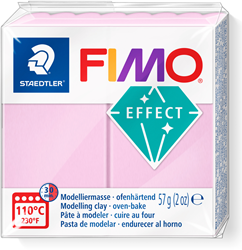Fimo Modelliermasse hellrosa 57g - weiche Polymer-Knete kreativ