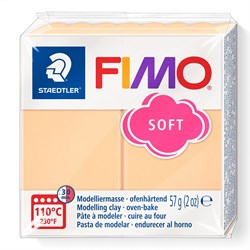Fimo Modelliermasse soft pfirsich 57g ofenhärtend kreatives Spielzeug