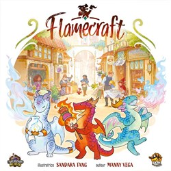 Flamecraft Brettspiel Strategiespiel für 1-5 Spieler und Familien