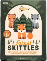 Forest Skittles Outdoor Kegelspiel Tiere für Kinder