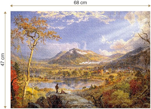 D-Toys Puzzle Francis Cropsey - Starrucca Viaduct Pennsylvania 1000 Teile