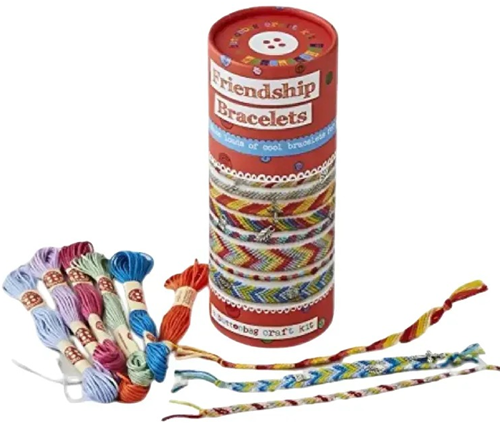 Buttonbag Freundschaftsarmbänder Bastelset - kreative Armbänder selber machen