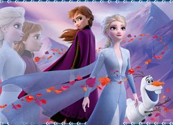 Nathan Frozen II Puzzle - 45 Teile - Disney Kinderpuzzle
