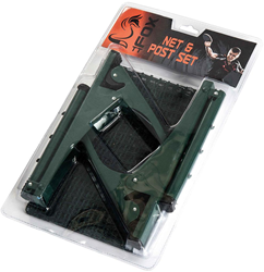Fox TT Tischtennisnetz Set - grün - Metall Clip-On System