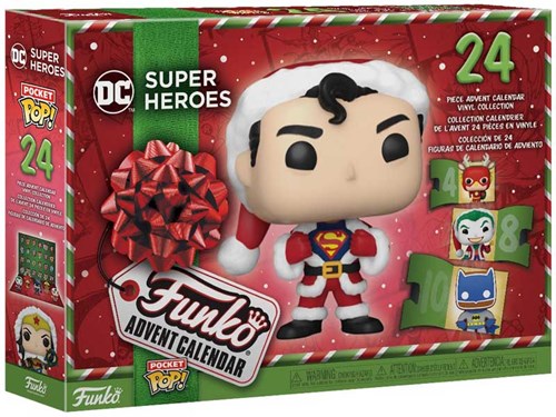 Funko DC Comics Adventskalender - 24 Pocket Pop Überraschungen