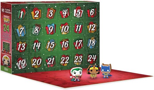 Funko DC Comics Adventskalender - 24 Pocket Pop Überraschungen-3