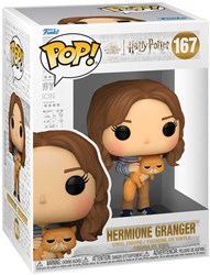 Funko Harry Potter Spielfigur Hermine Granger mit Crookshanks - Sammlerstück