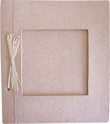 Graine Creative Fotoalbum Kraftkarton 23x20 cm 10 Seiten DIY Geschenk