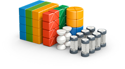 Geomag Geomag Education Magicube 4 Shapes Recycled Bulk 128 pcs