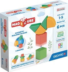 Geomag MagiCube Starter Baukasten 6 Stück magnetisches Spielzeug