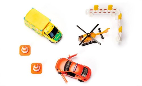 Siku Geschenkset Rettungsfahrzeuge - Spielzeugset für Einsatzfahrzeuge-3